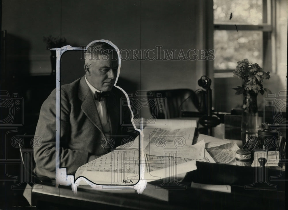 1926 Press Photo Dr Alfred Woods Director of Scientific Research for USDA