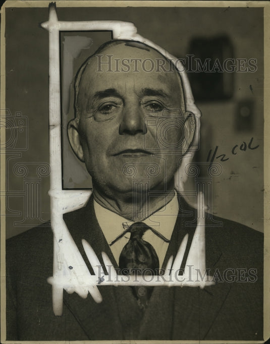 1926 Press Photo Sheriff Edwin Hatch of Alpena Michian - neo11230