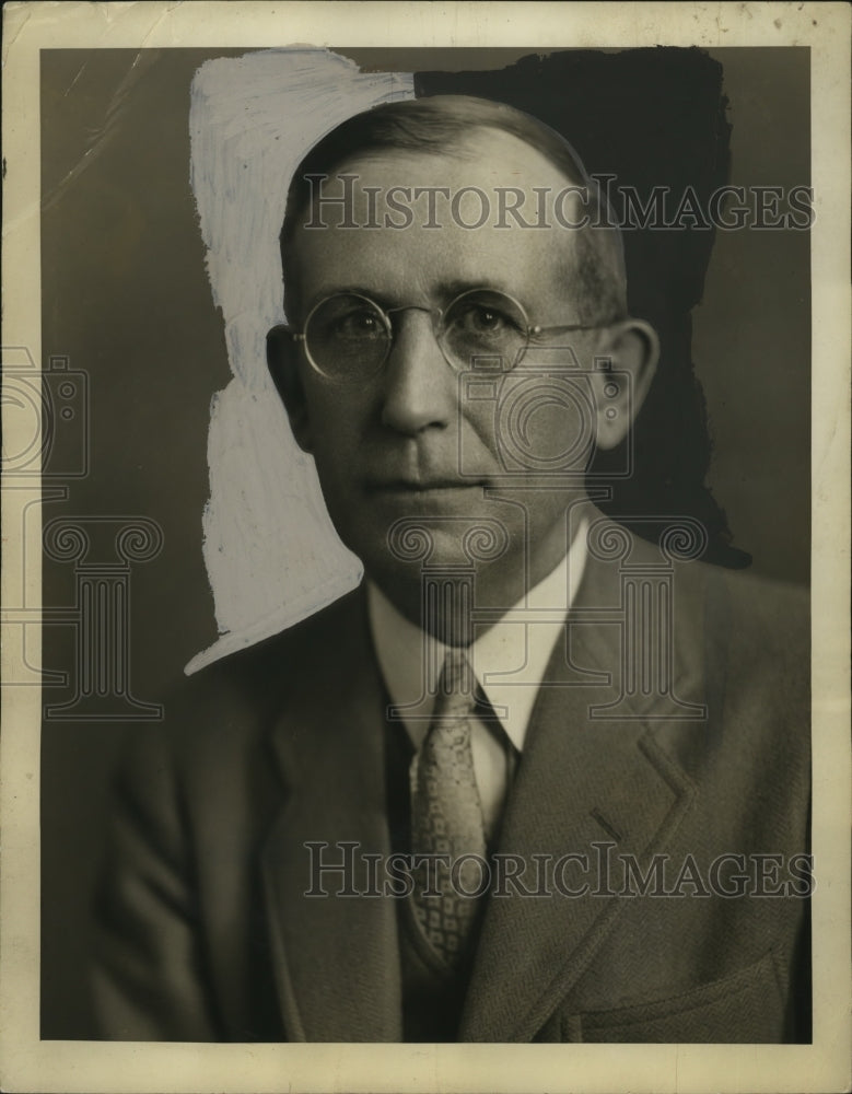 1932 Press Photo Mr. Ralph G. Hess , B-1719 Builders Exchg. Bldg. Cleveland, OH