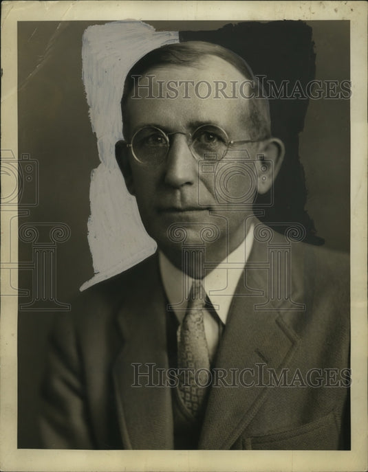 1932 Press Photo Mr. Ralph G. Hess , B-1719 Builders Exchg. Bldg. Cleveland, OH