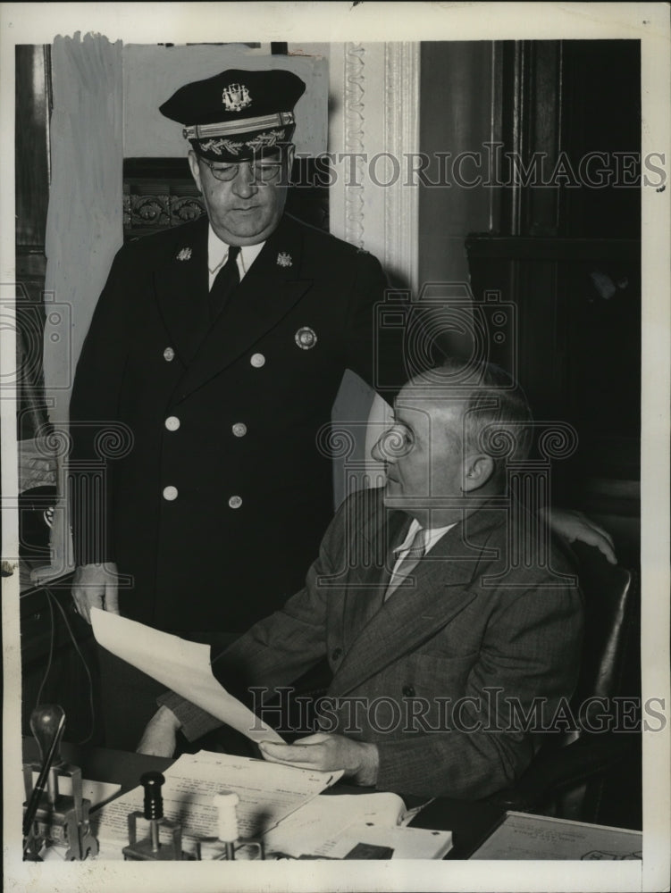 Load image into Gallery viewer, 1939 Press Photo James Malone, new director of Public Safety in Philadelphia
