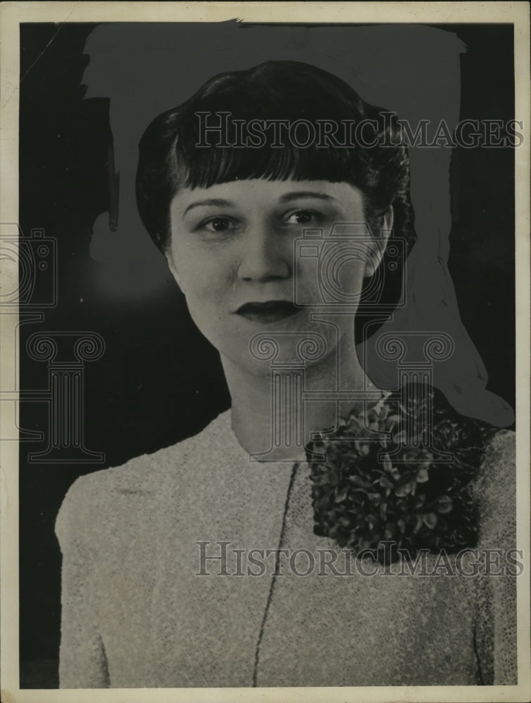 1940 Press Photo Cilli Metz - neo11460