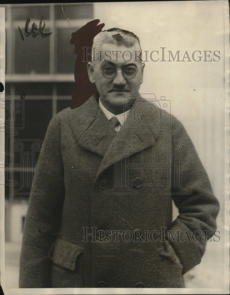 1924 Press Photo William P Jarrett Hawaiian Delegate to Congress - neo11587