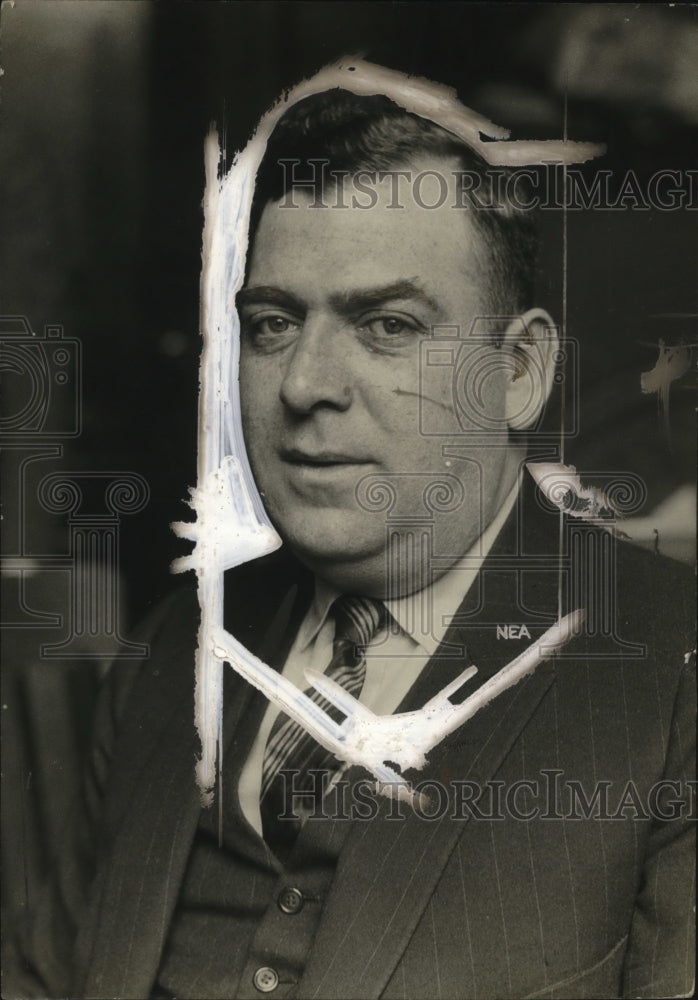1924 Press Photo Milton D Smith Assistant Prosecuting Att. for Loeb-Leopold Case