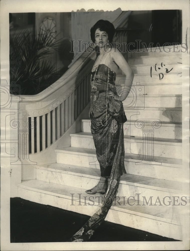 1923 Press Photo Catherine Louise Littauer prevented from marrying naval officer
