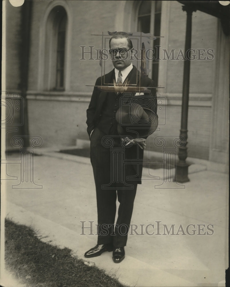 1925 Press Photo Senor Don Manuel C Tellez Mexican ambassador to US - neo12512