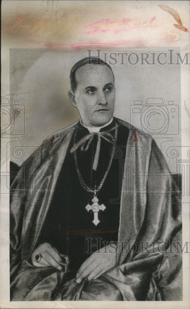 1946 Press Photo Archbishop Aloisius Stepinab in a 1941 photo - neo12526