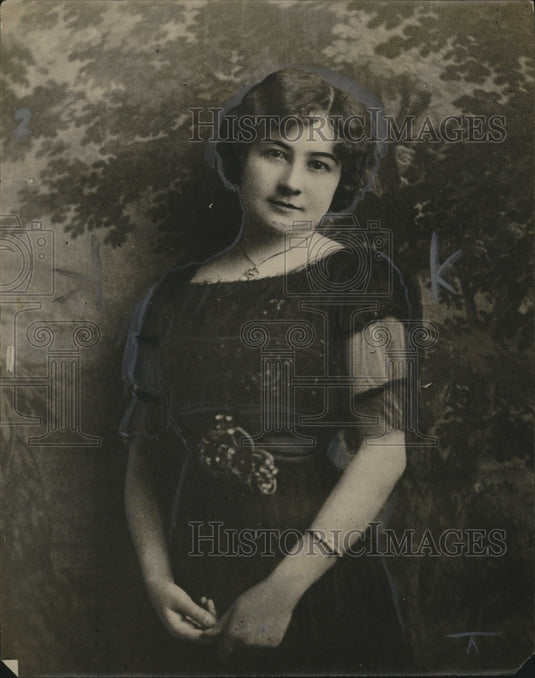 1925 Press Photo Mrs Julio Madero - neo12606