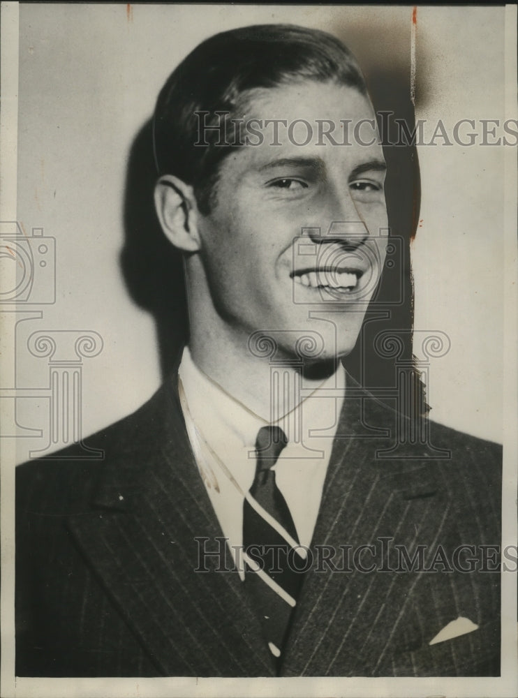 1934 Press Photo Albert Beveridge Jr Nominated for Marion County State Rep, IN