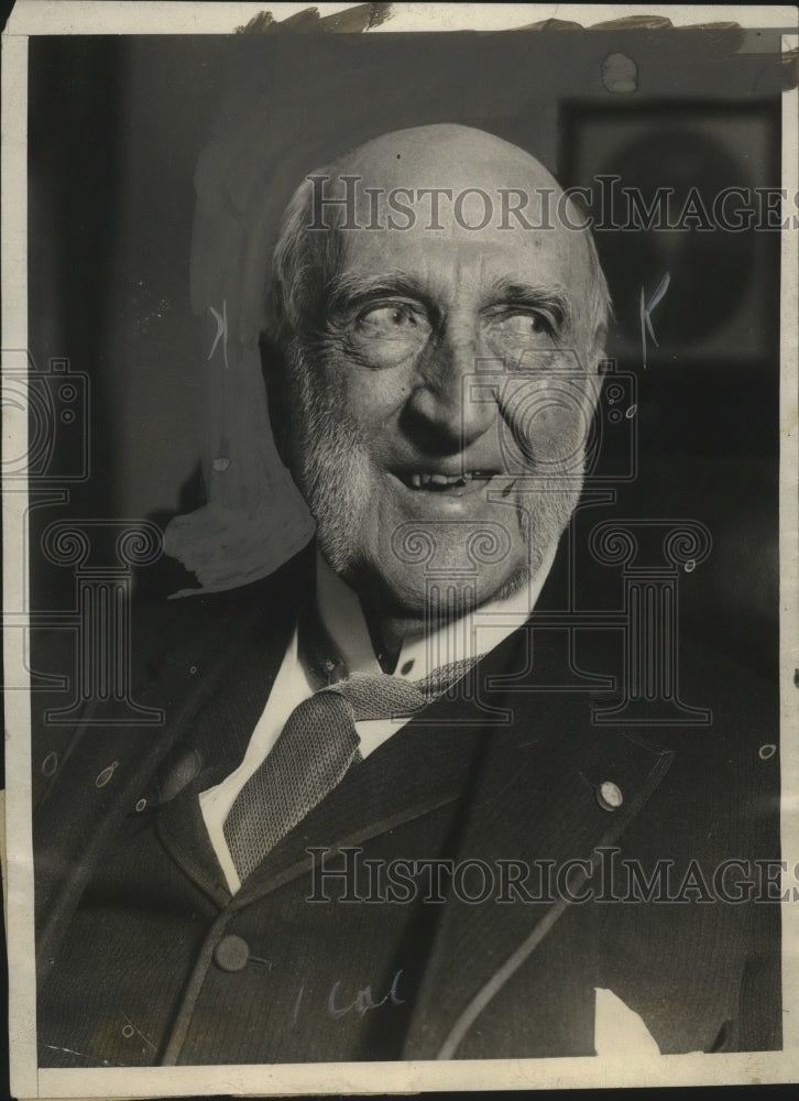 1924 Press Photo Chauncet M Depew Chairman of Board NY Central RR - neo12871