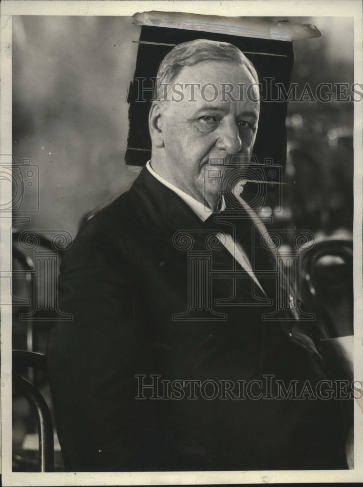 Load image into Gallery viewer, 1928 Press Photo Former Navy Secretary Josephus Daniels at Democratic convention
