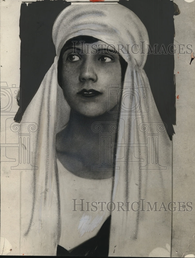 1927 Press Photo Caroline Meriam - neo13014