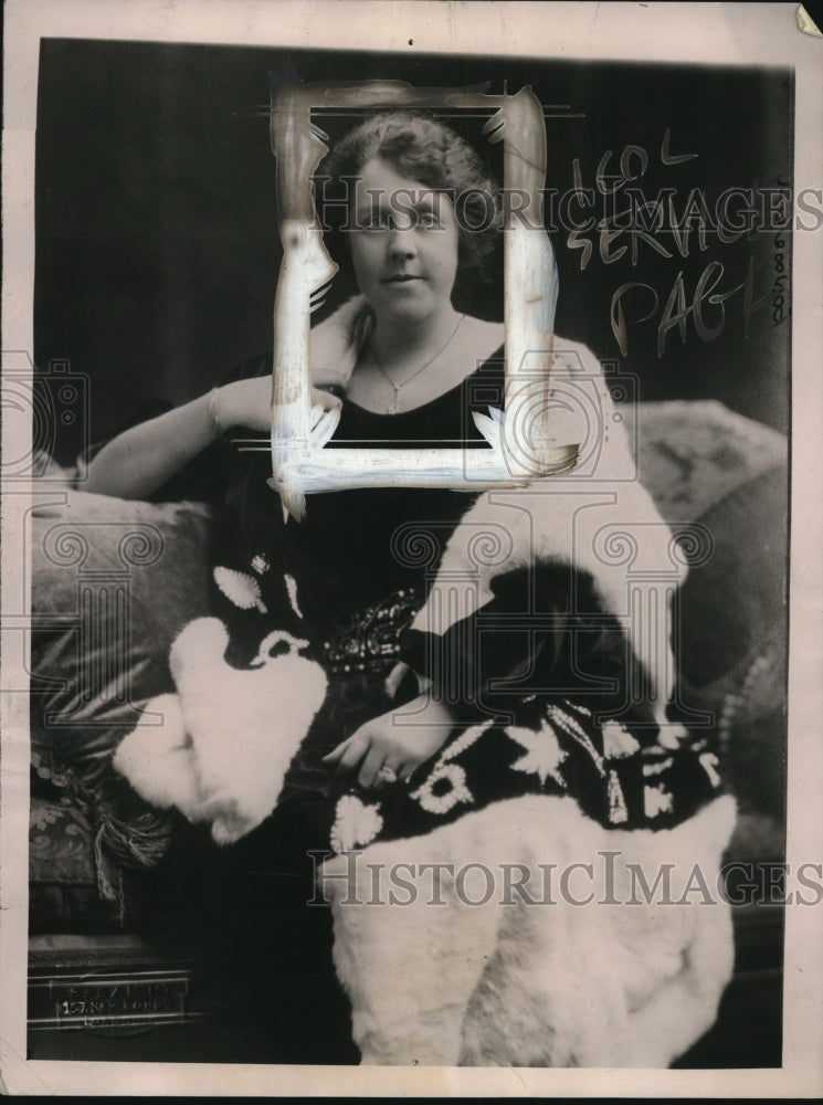 1922 Press Photo Author Ruby Ayres - neo13020