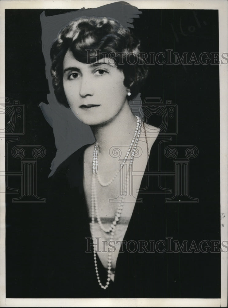 1937 Press Photo Irene Lelbach wife of Archduke Albrecht of Hungary divorced