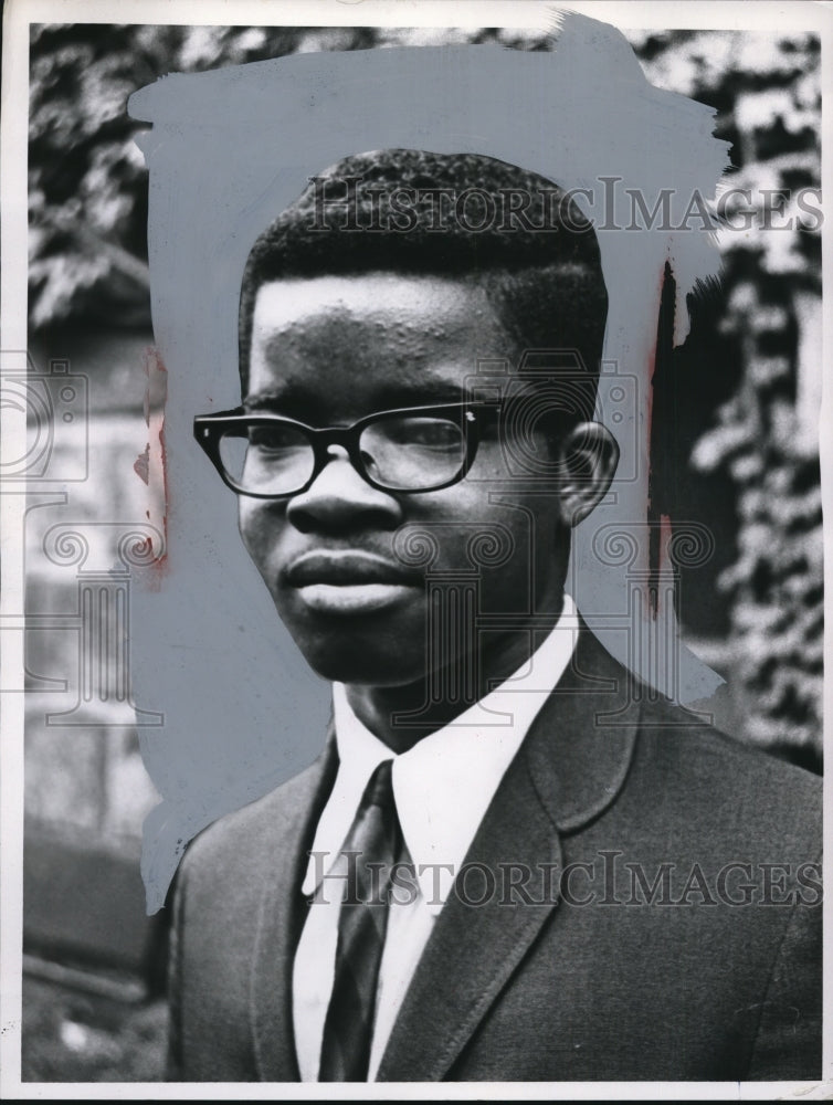 1966 Press Photo Willie Ward, Freshman - neo13101