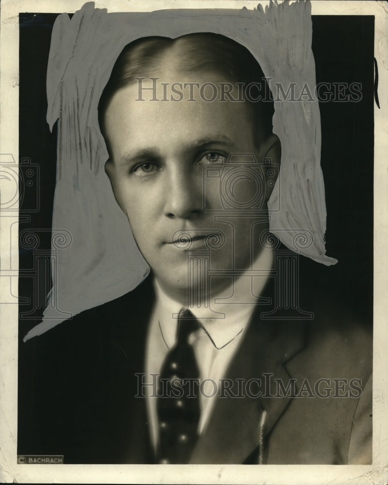 1924 Press Photo Edward A Schwab of Associated Adv Club of World - neo13105