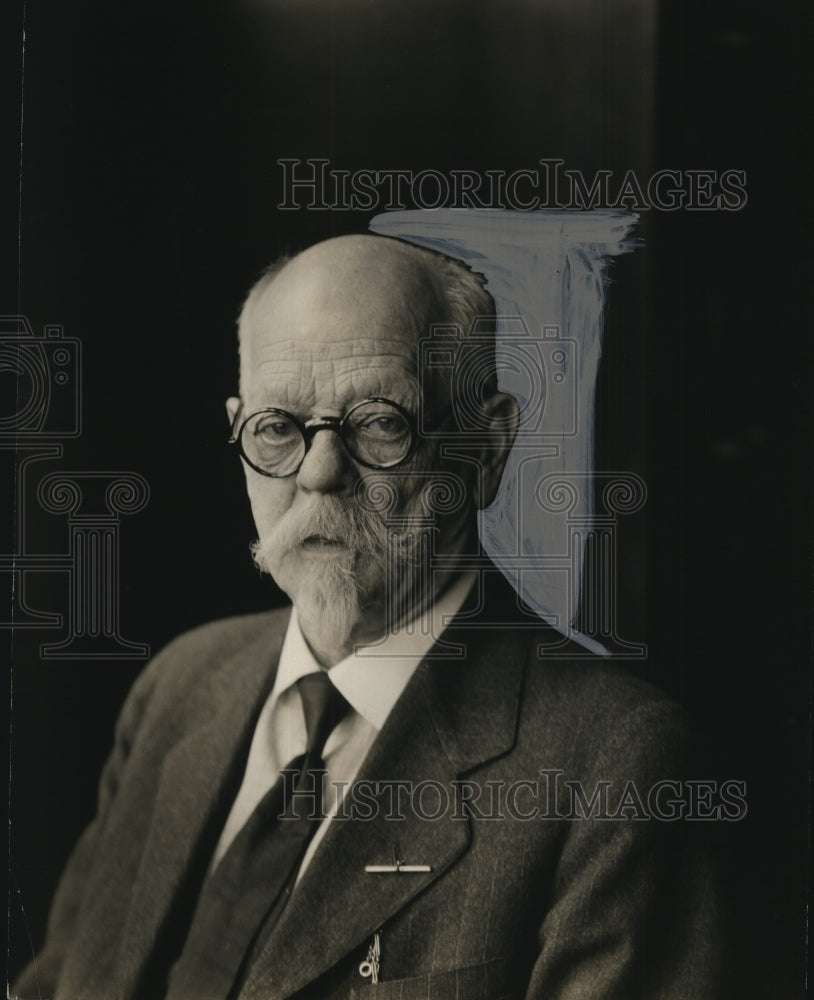 1927 Press Photo Charles N. Wallash Lakeside Hospital - neo13308