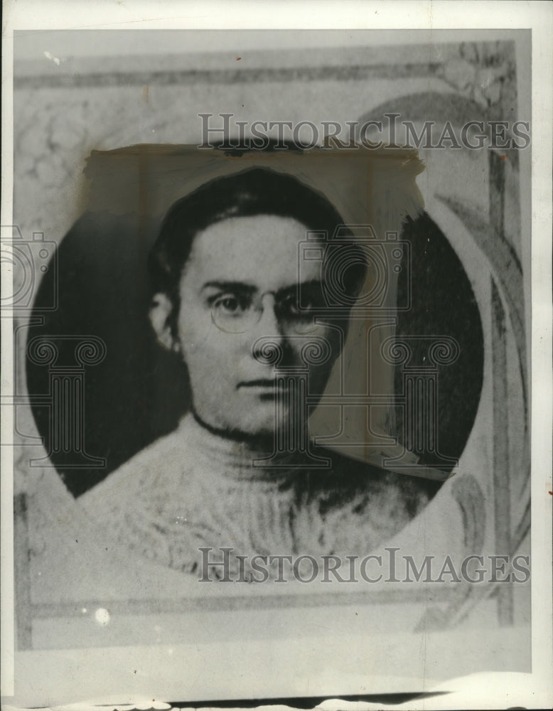 1940 Press Photo Julia Willpie at College - neo13377