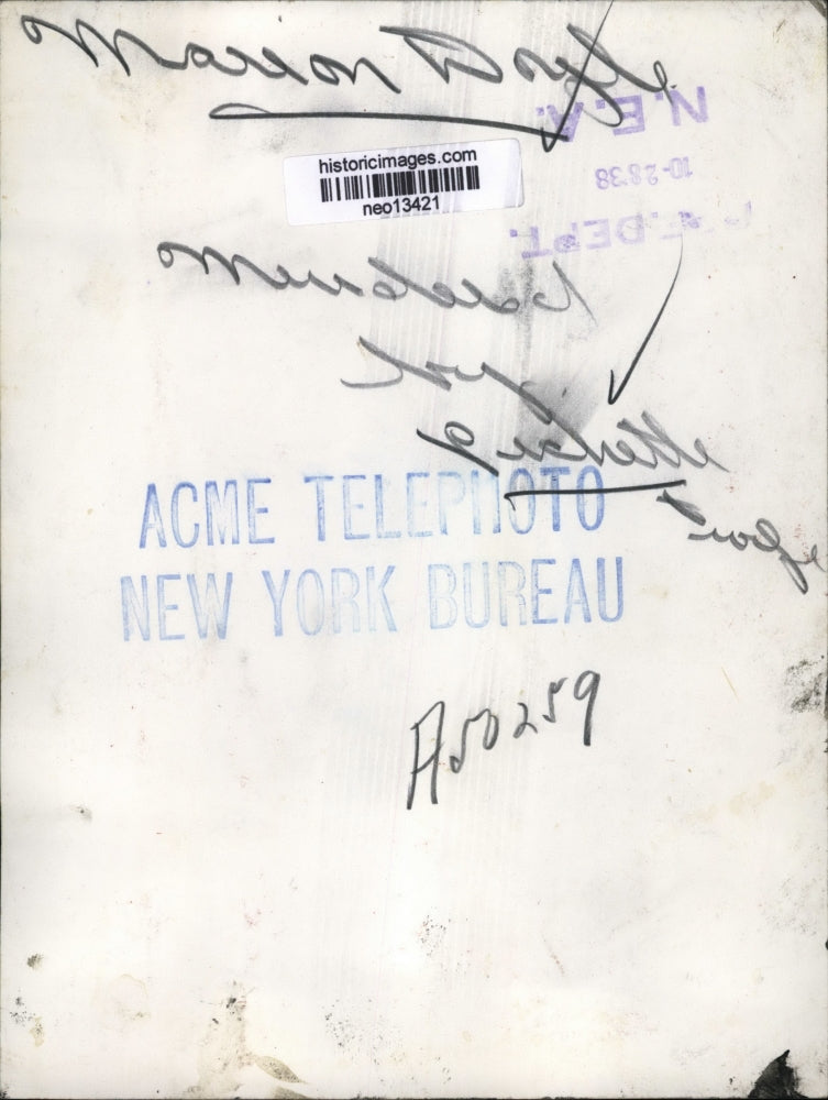 1938 Press Photo Marion Doyle, murdered by Pickette and wife - neo13421