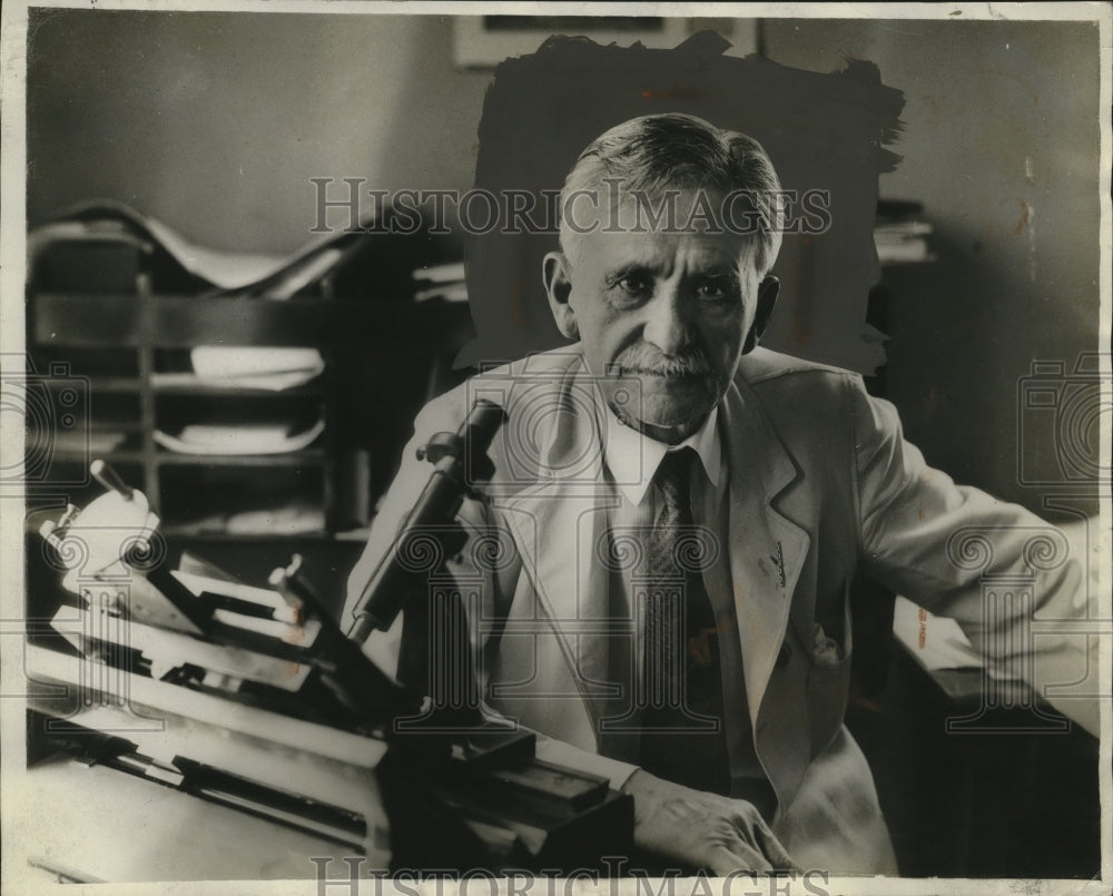 1929 Press Photo Dr Albert A Michelson of University of Chicago - neo13603