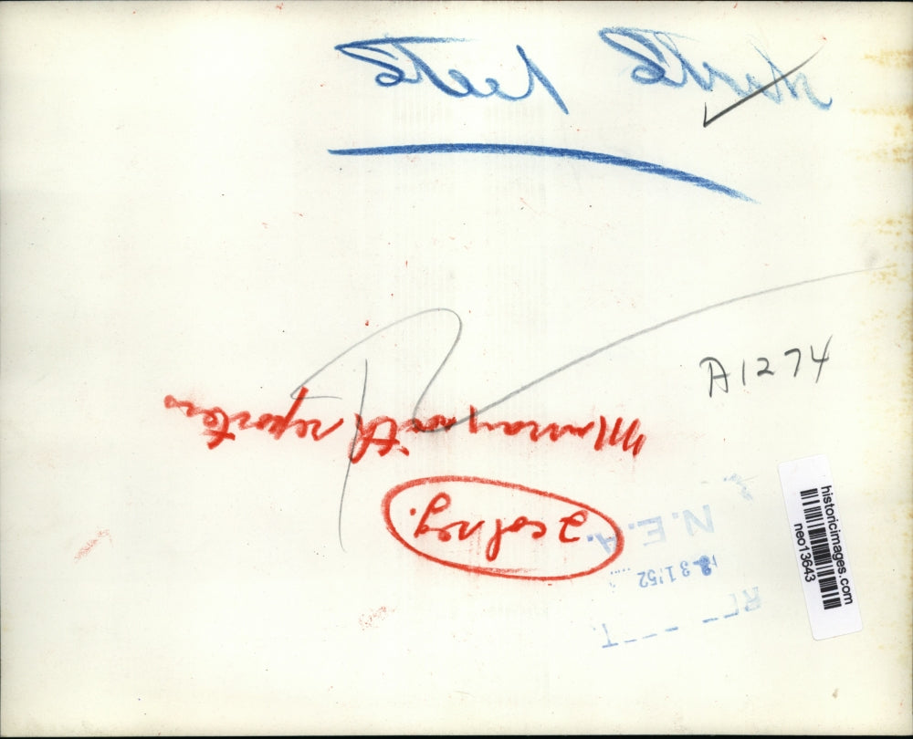 1952 Press Photo CIO Pres. Phil Murray talking with reporters about WSB