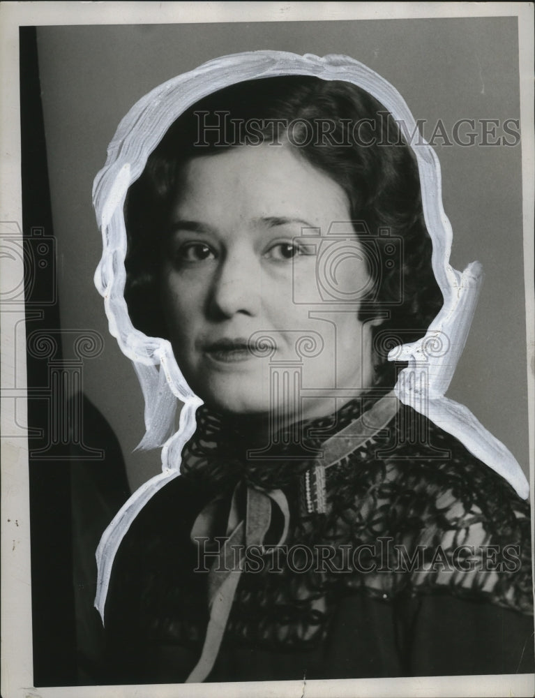 1935 Press Photo Mrs. Frank Lazzaro, Italian Women's Club, Shaker Heights OH