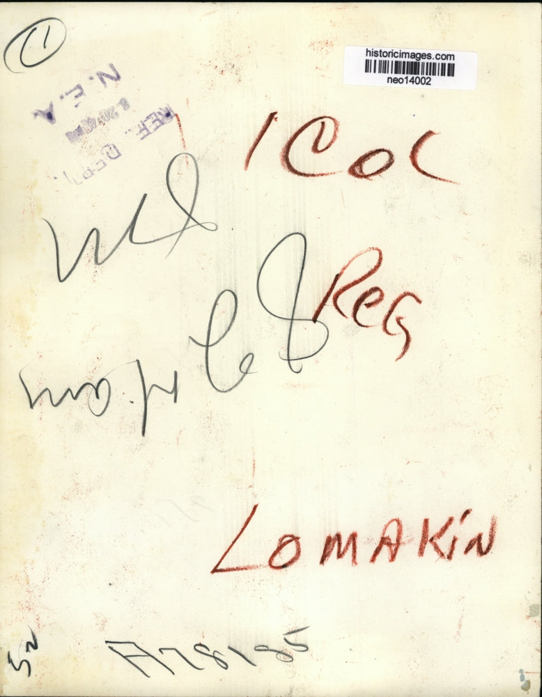 1948 Press Photo Consul-General Jacob Lomakin of Russia - neo14002