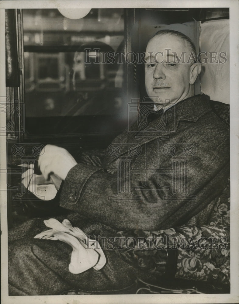 1938 Press Photo Earl of Perth British Ambassador in Rome - neo14169