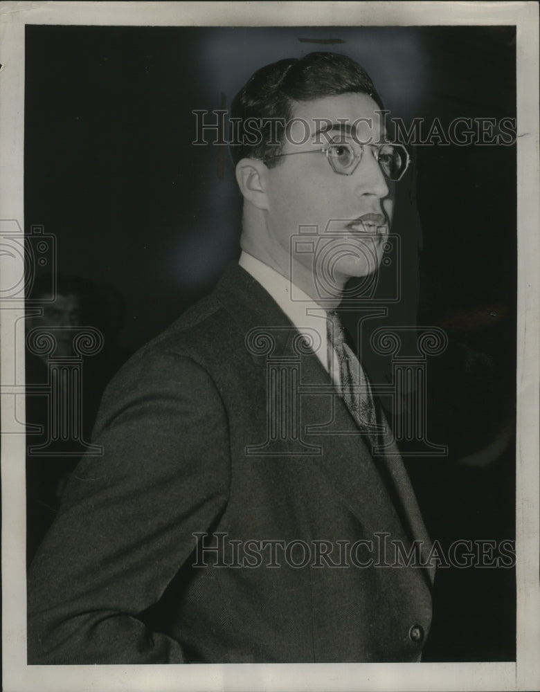 1939 Press Photo John Cacopardo serves term in prison for slaying his sweetheart
