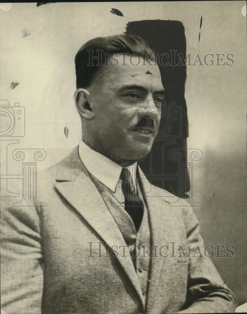 1926 Press Photo Gabriel Poulain, French Cyclist - neo14270