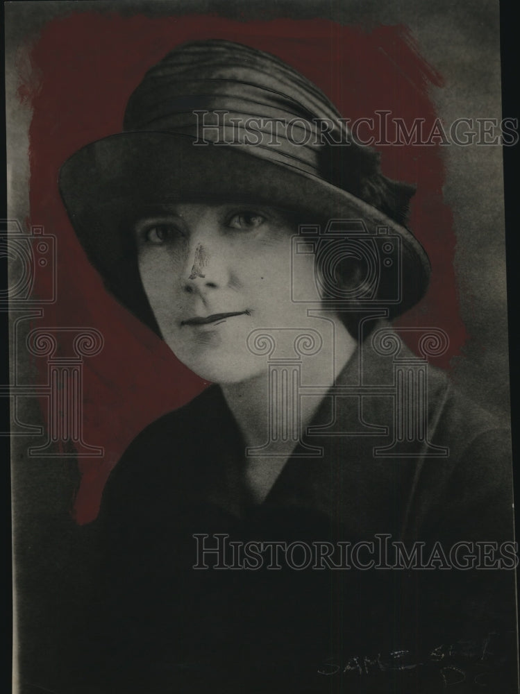 1921 Press Photo Julia O'Connor of Telephone Department Electrical Workers