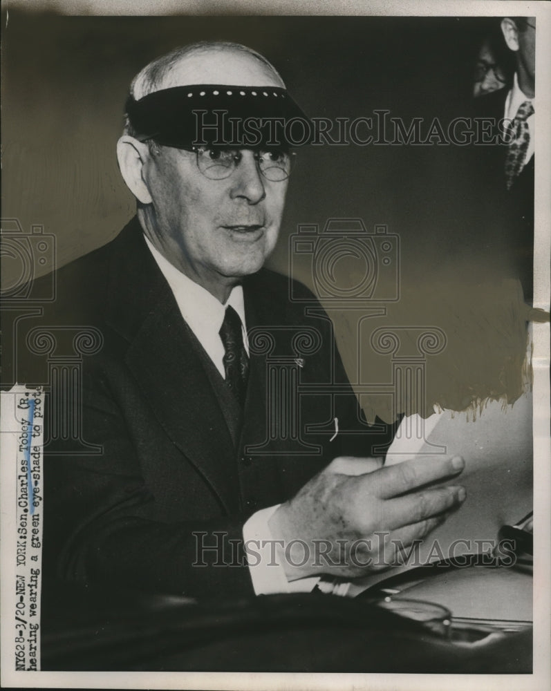 1951 Press Photo Senator Charles Tobey - neo14379