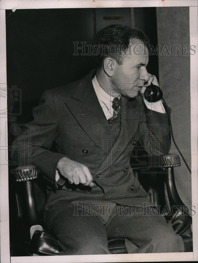 1937 Press Photo Norman C. Norman, Challenging Social Security Pension Law