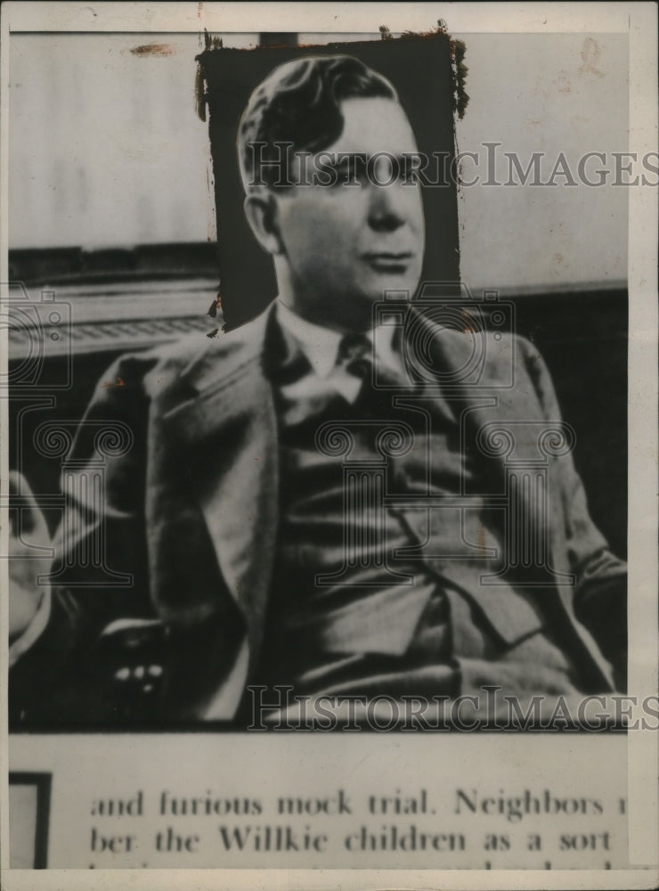 1937 Press Photo Wendell Lewis Willkie of Commonwealth and Southern Corporation