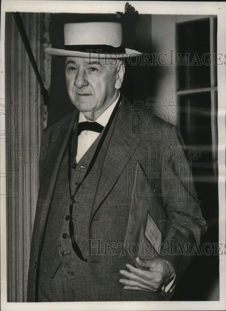 1940 Press Photo U.S. Ambassador to Mexico Josephus Daniels at White House