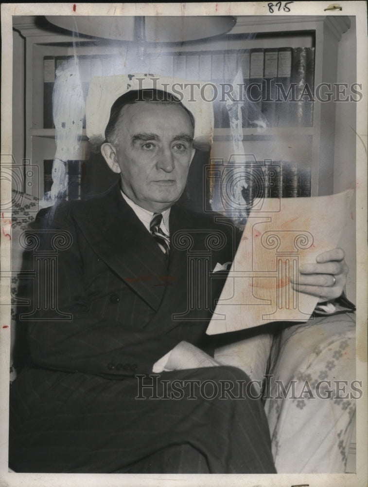 Load image into Gallery viewer, 1947 Press Photo Joseph O'Mahoney President Truman's choice Interior Secretary
