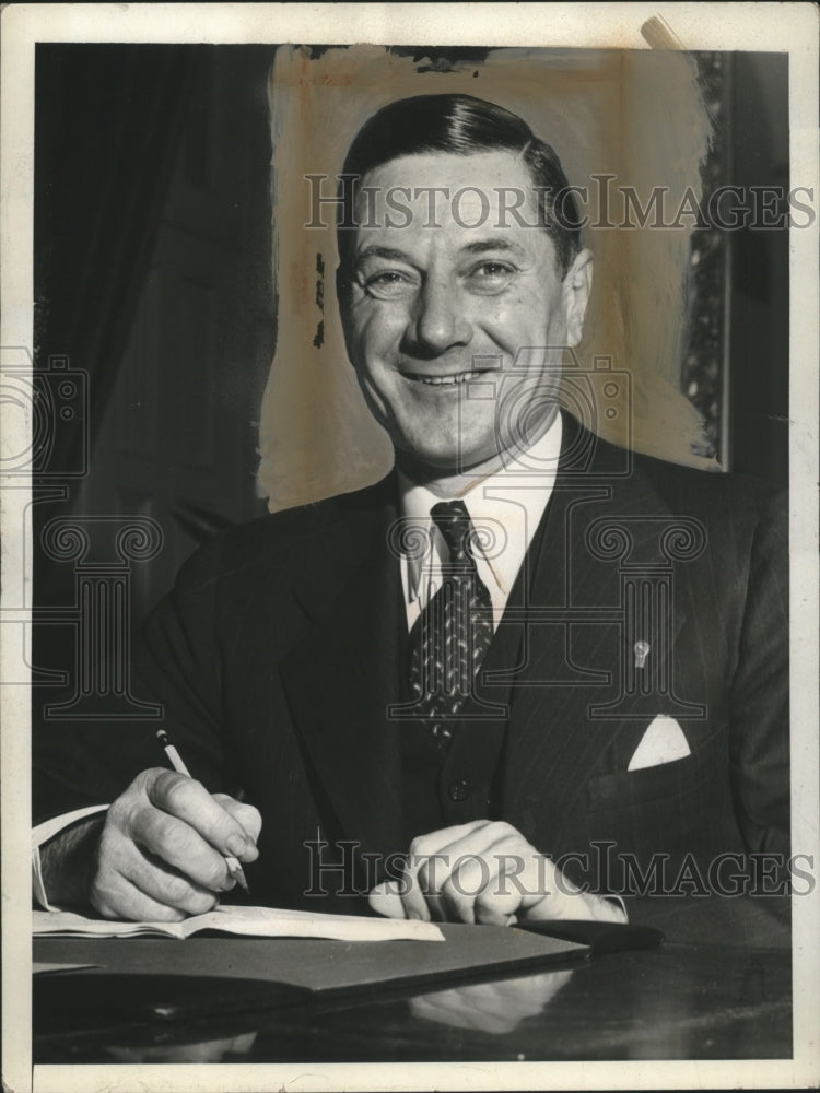 1941 Press Photo Former South Carolina Governor Burnet Maybank now Senator