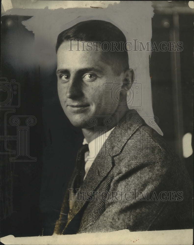 1923 Press Photo Lloyd Prather of Cleveland Ohio - neo15061