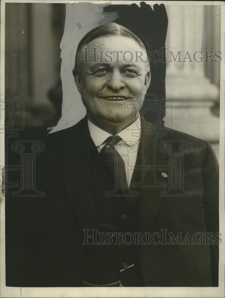 1924 Press Photo Rep. John F. Jangley denied veteran bribe charges - neo15152