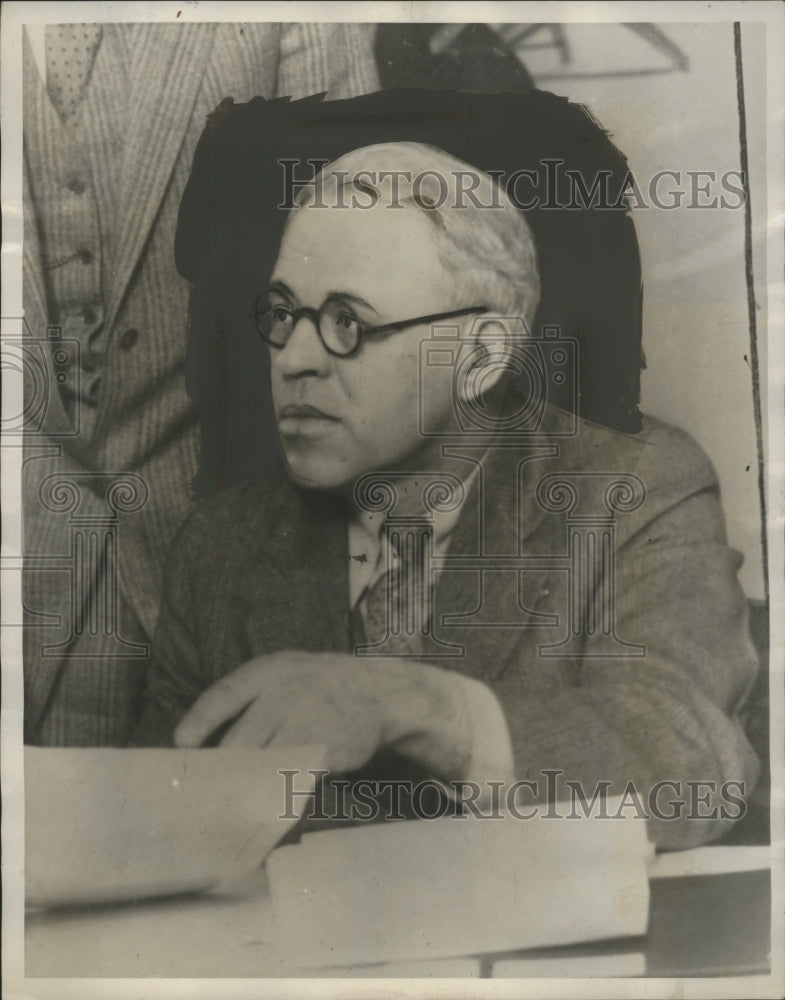 1930 Press Photo Senator Harry W Starr - neo15174