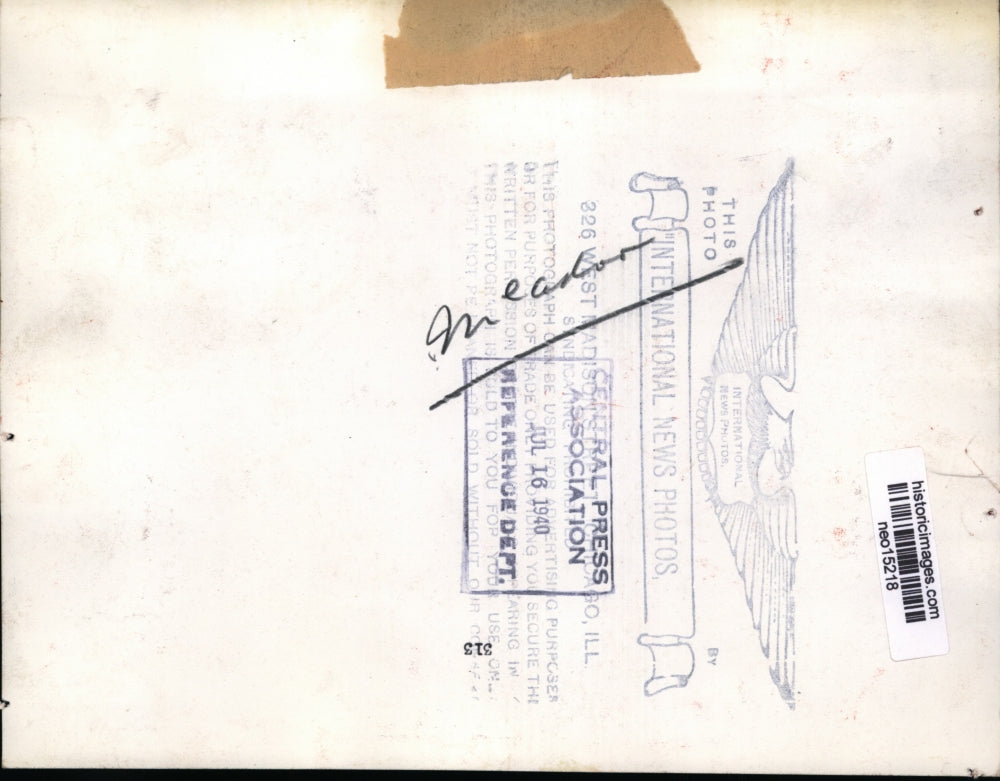 1940 Press Photo William Gibbs McAdoo at a dinner party - neo15218