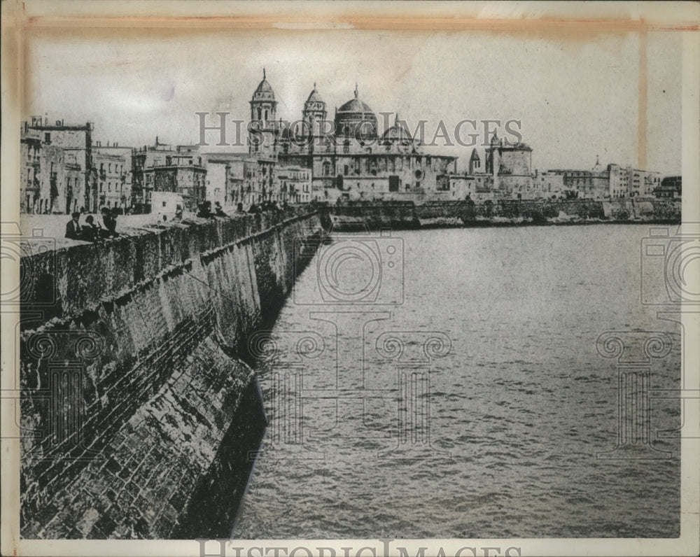 1947 Press Photo Cadiz Spain - neo15296