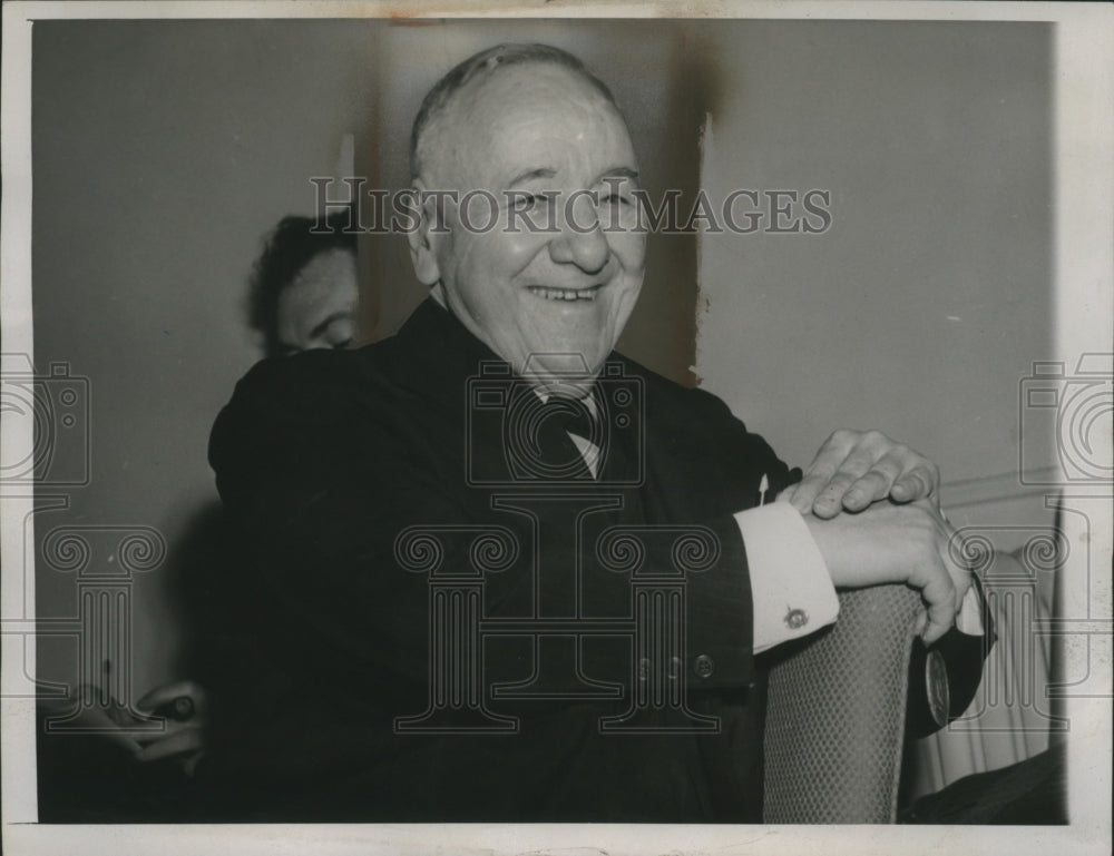 1944 Press Photo Josephus Daniels in Chicago for National Democratic Convention