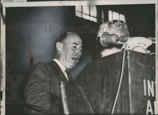 1954 Press Photo Senator Paul H Douglas of Illinois - neo15390