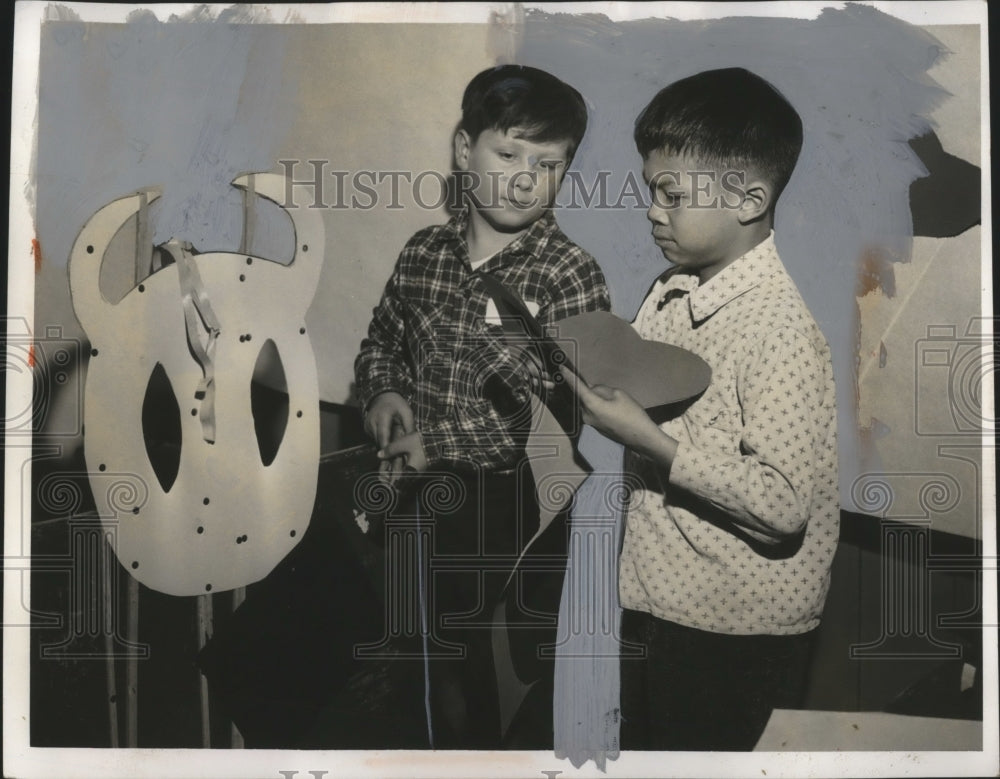 1959 Press Photo Goodrich House Children, Ohio - neo15600
