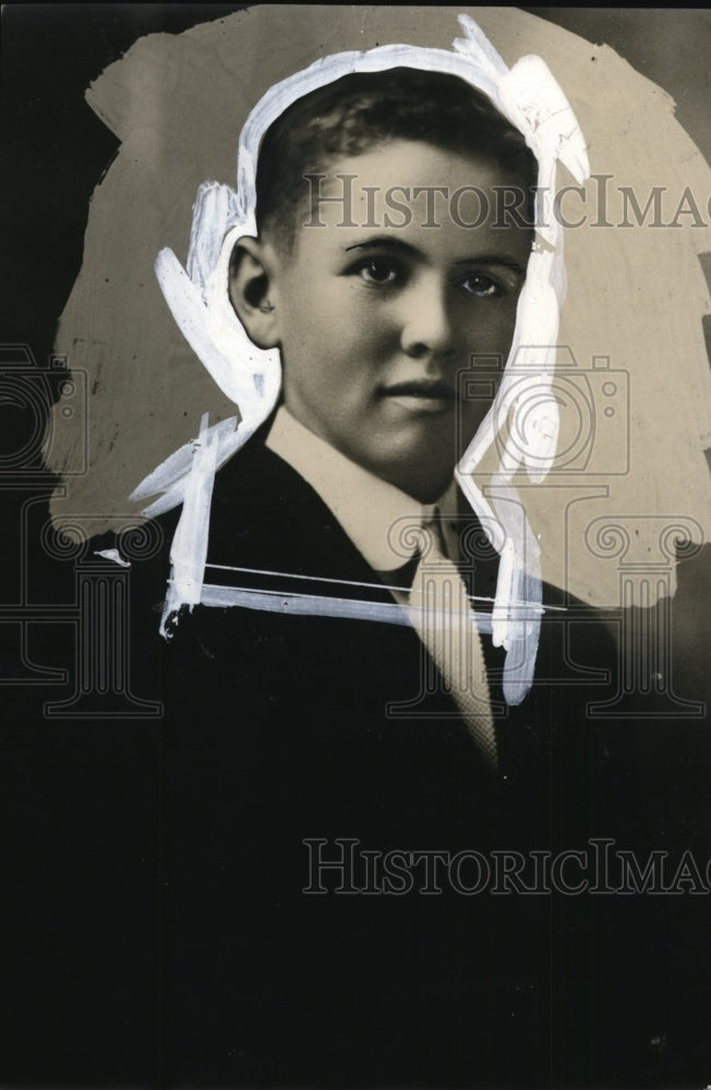 1923 Press Photo Notman L. Barbee Coswain Victim of USBS Disaster - neo15768