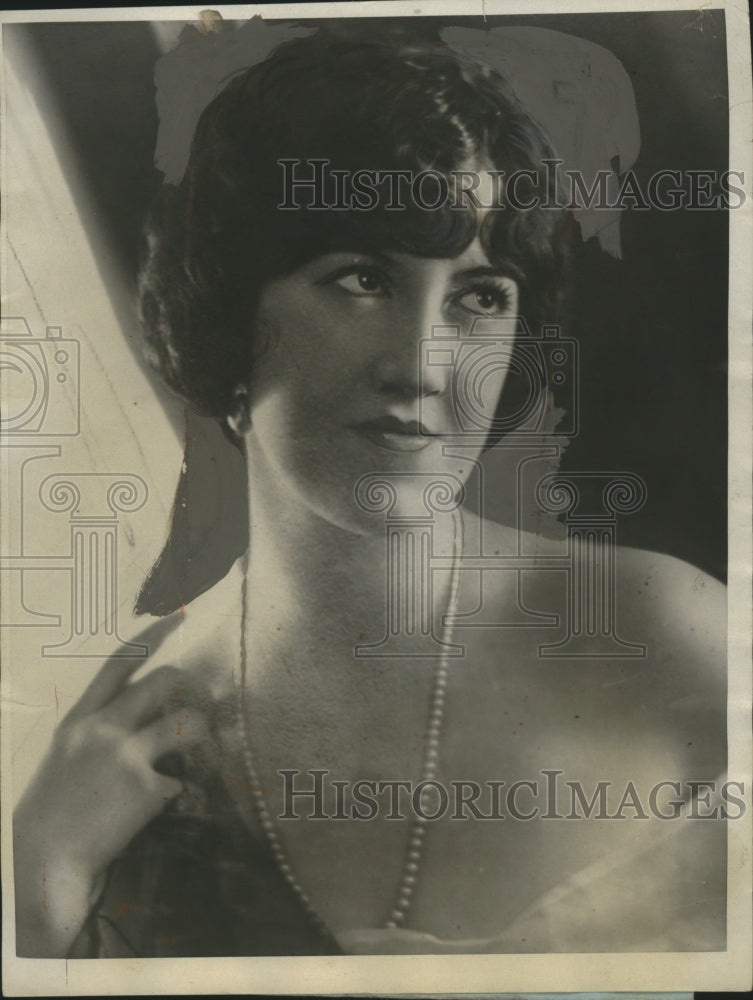 1924 Press Photo Ruth Britt, Fiancee of N. Emerson Paton, Kansas City