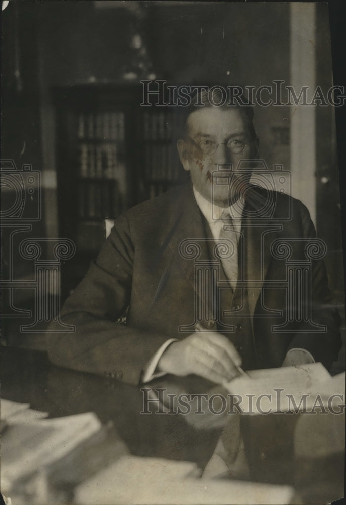 1924 Press Photo Curtis D. Wilbur, U.S. Navy Secretary - neo15813