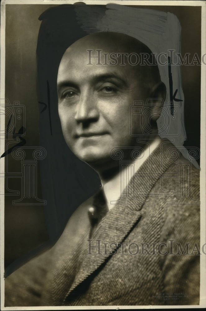 1926 Press Photo Charles Stetzle of International Advertising Association