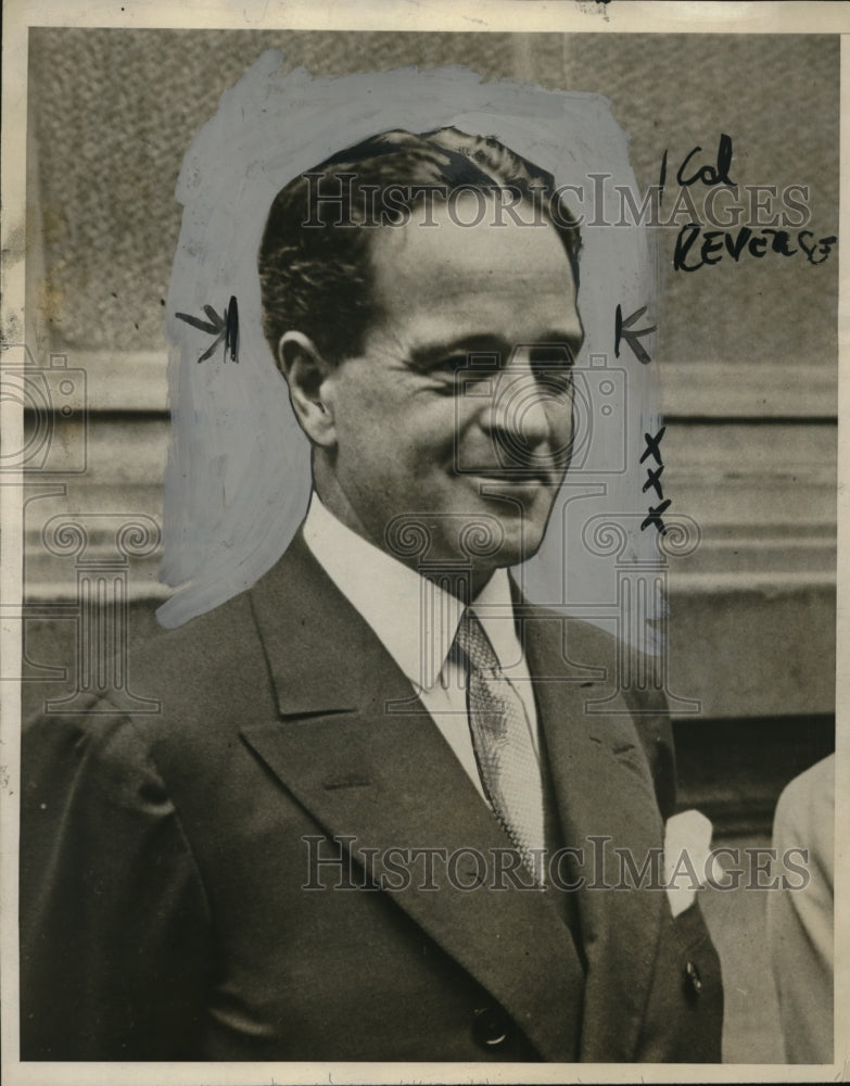 1927 Press Photo W, K, Vanderbilt - neo15910